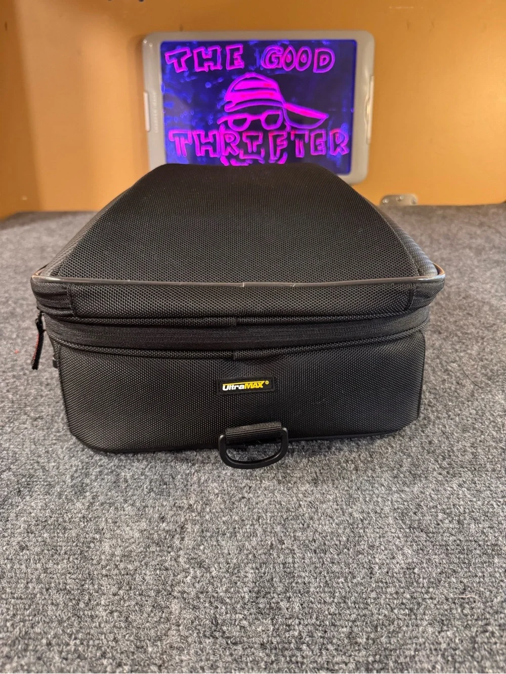 Black NELSON - RIGG CL-1060-S2 UltraMax motorcycle overnight bag.